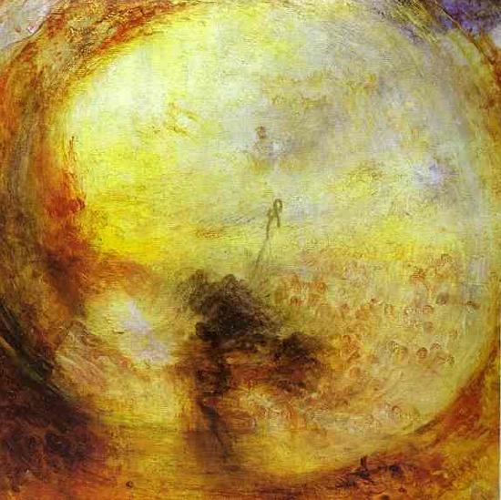 J.M.W. Turner Light and Colour Morning after the Deluge - Moses Writing the Book of Genesis. oil painting image